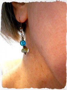 MAY ABS EARRINGS by The Beading Yogini