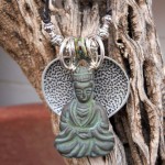 Buddha Necklace Pendant by The Beading Yogini