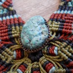 2 The Beading Yogini Turquoise Mega Mandala Macrame Necklace