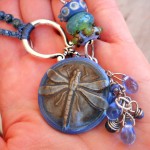IBN Dragonfly Focal Bead by The Beading Yogini