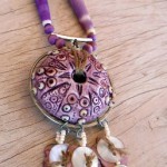 IBN Sea Urchin Challenge Necklace Full by The Beading Yogini