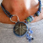 IBN Dragonfly Necklace Worn by The Beading Yogini