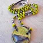 As The Crow Flys Necklace By The Beading Yogini