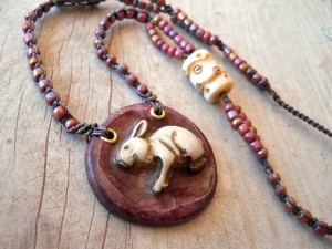 own The Rabbit Hole Necklace By The Beading Yogini