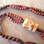 Rabbit Whole Necklace Strands by The Beading Yogini