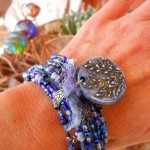 AT OCT Reader Challenge Bracelet by The Beading Yogini