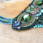 Owl Seed bead Necklace Strings by The Beading Yogini