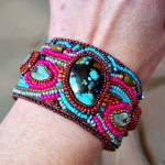 Front view cuff 2 by the Beading Yogini