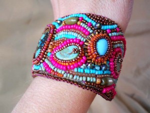 Side View Cuff 2 by The Beading Yogini