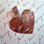 Dotted Heart by The Beading Yogini